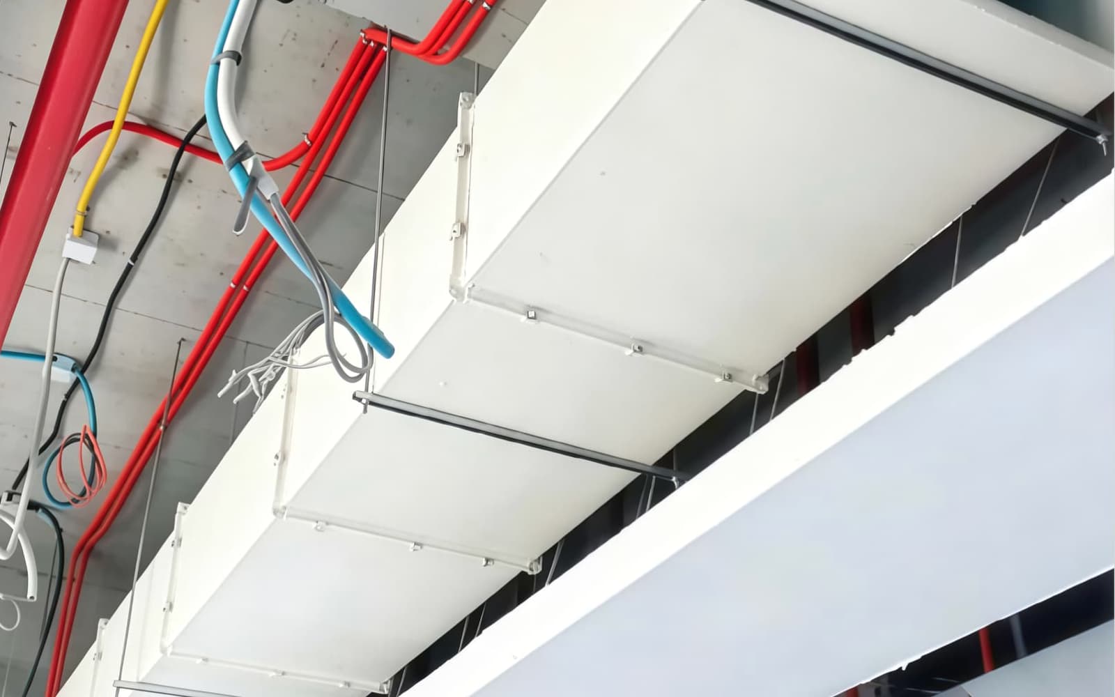 Ceiling and Roof Lining Solution for Commercial and Modular Buildings - Massif Magnesium sulfate board as ceiling substrate and enclosed roof lining