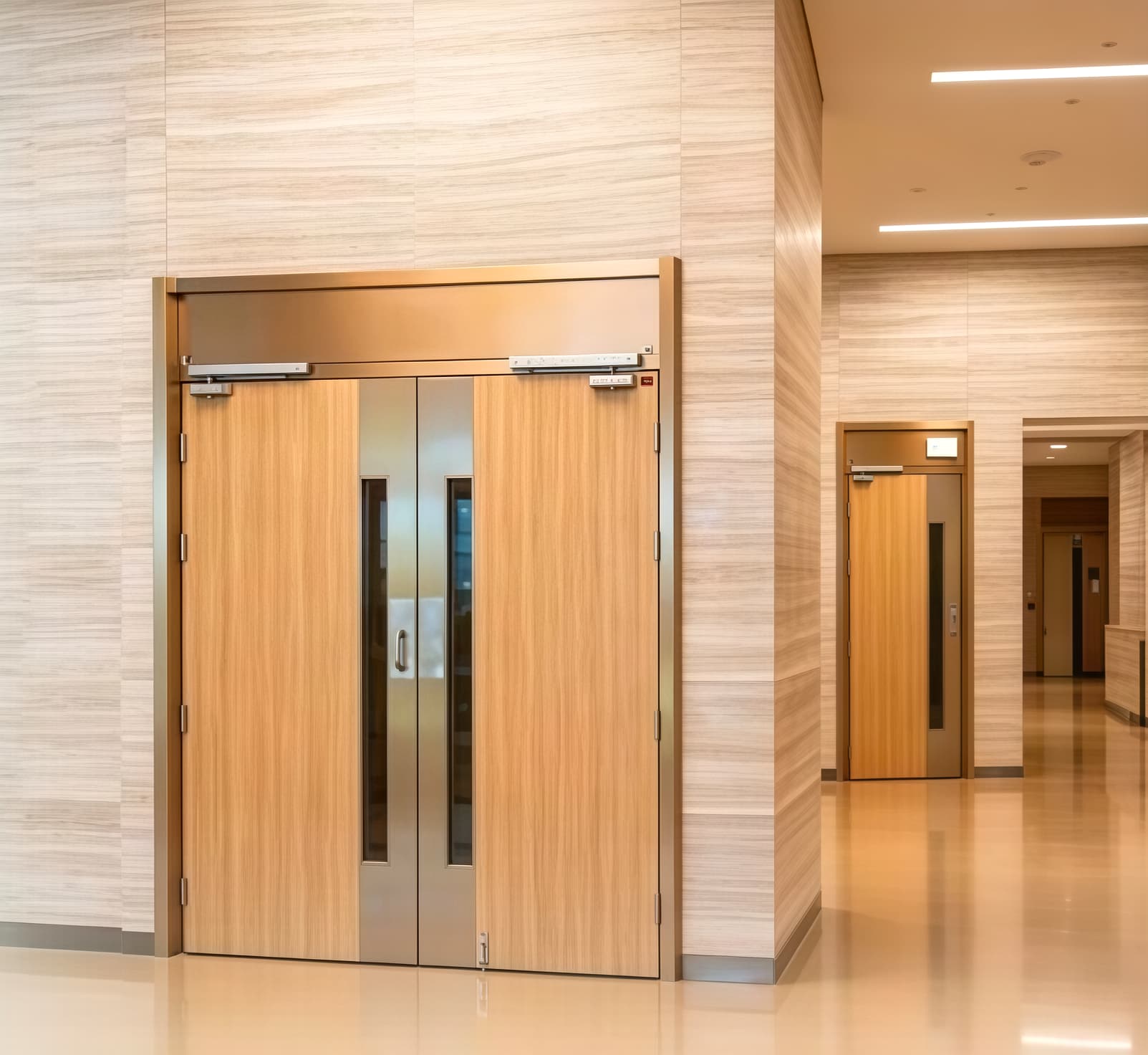 Fire-Rated Sulfate MgO Board for Fire Door Core used within tested fire-door constructions